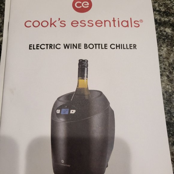 Cook's Essentials Single Bottle Electric Wine Chiller NEW IN BOX!! - Picture 2 of 4